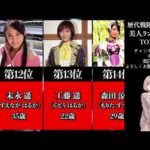 【かわいい】歴代戦隊ヒロイン美人ランキング