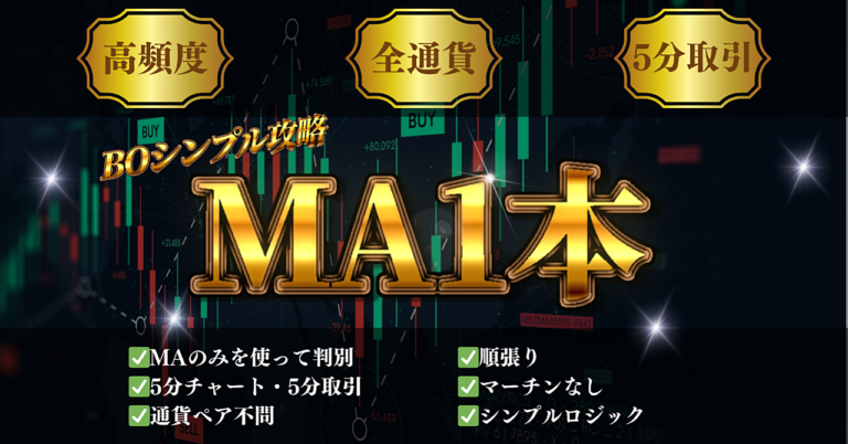 【累計販売数200部突破】難しいこと一切不要！移動平均線だけを使った超シンプル手法！5分取引勝ち逃げロジック！　/FX,バイナリーオプション