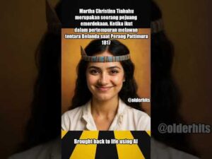 Martha Christina Tiahahu, Indonesian Female Hero from Maluku #pahlawanwanita #pahlawanindonesia
