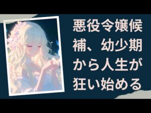 [オーディオストーリー] 悪役令嬢候補、幼少期から人生が狂い始める
