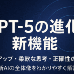 GPT-5の進化と新機能完全ガイド