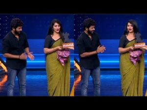 adivaram with starmaa parivaram game show balu meena enjoying shooting location latest photos