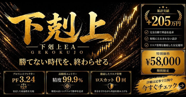 【1年4ヶ月・荒れ相場完走】1万pips超の暴落も余裕で生存。FX 自動売買 EA