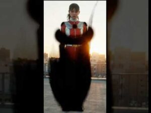 女幹部に黒い光線で洗脳されてしまうヒロイン ｜female mind control #aigenerated #tokusatsu #mindcontrol