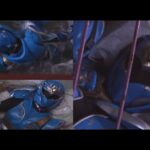 【ヒロインピンチ】 ゴミ箱に突っ込まれ臭くなった身体を水槽に落とされるライザーカゲリ