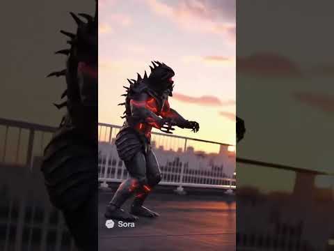 #sora 変身ヒロインのアクションシーンを作ってもらったんだけど、ヒットした瞬間を表現するのは苦手？
